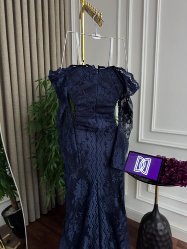 فستان سهره كحلي