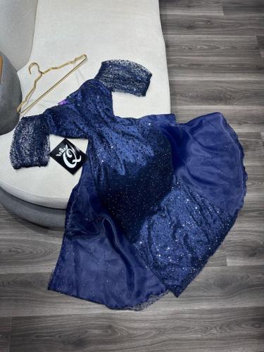 فستان سهره ازرق