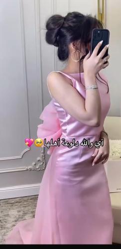 فستان سهرة انيق ميكادو عليها عروض