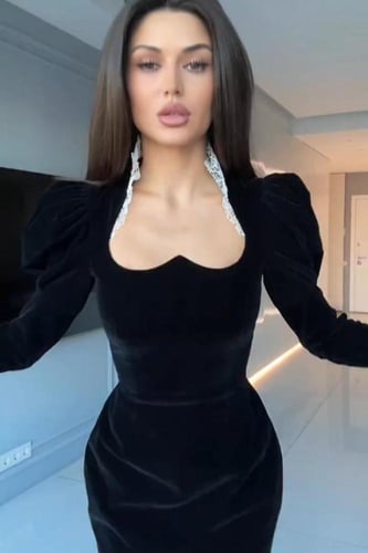 فستان سهره اسود