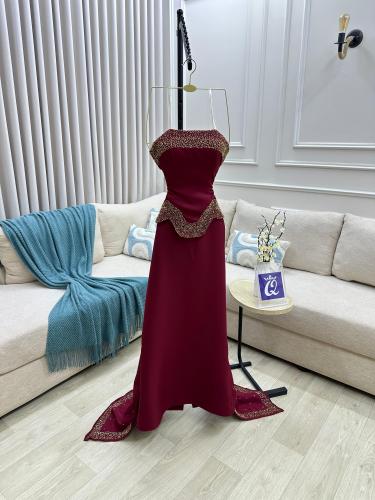 فستان سهره احمر