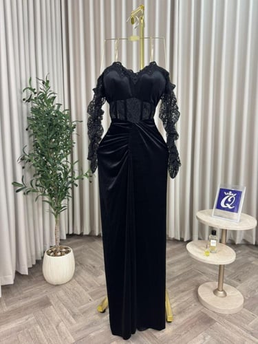 فستان سهره دم الغزال