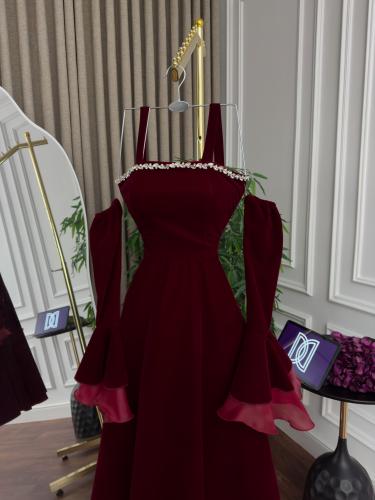 فستان سهره احمر