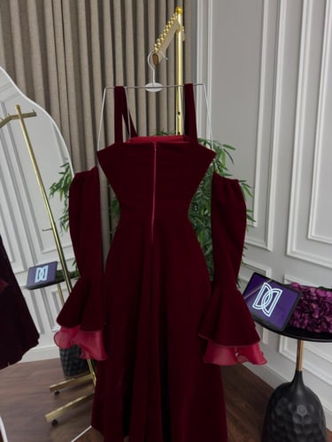 فستان سهره احمر