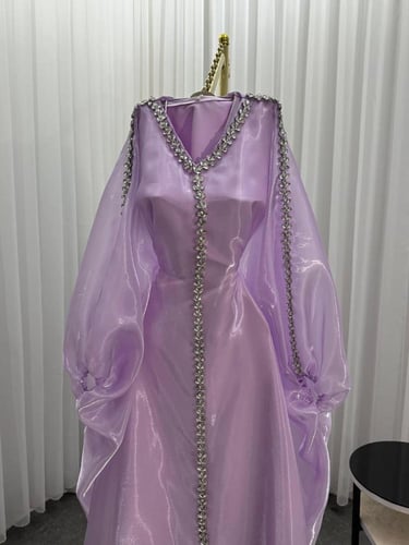 فستان ميكادو رااقي لمعه شفاف اصلي درجه اولى