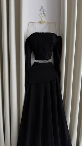 فستان سهره اسود