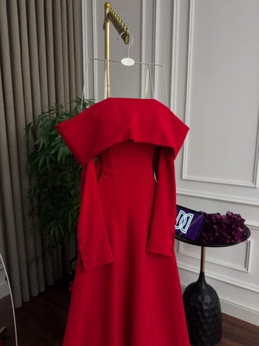 فستان سهره احمر