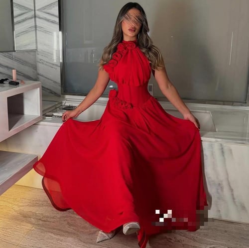 فستان سهره احمر