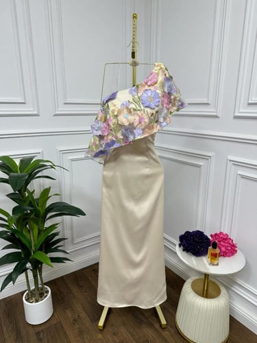 فستان سهره بيج