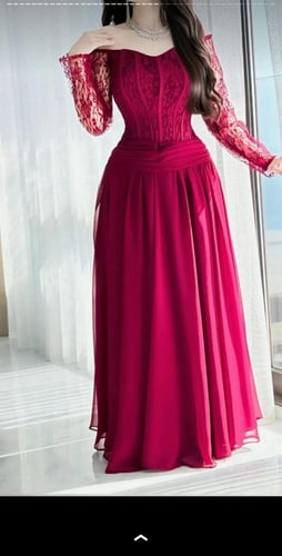 فستان سهره بني