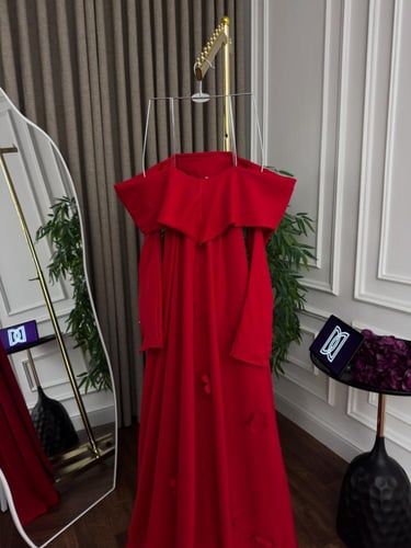 فستان سهره احمر