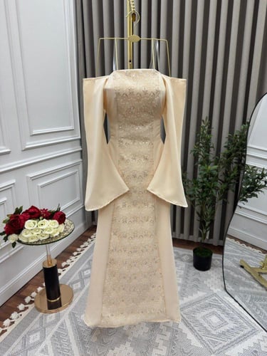 فستان سهره بيج