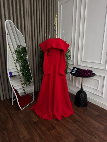 فستان سهره احمر