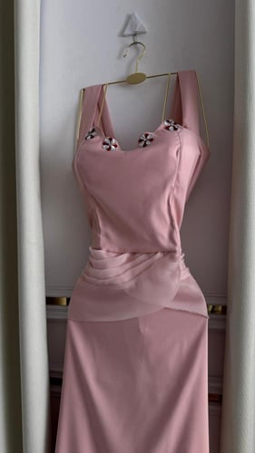 فستان سهره وردي