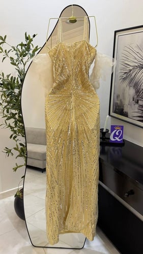 فستان سهره احمر و اسود و بيج