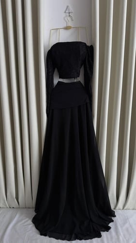 فستان سهره اسود