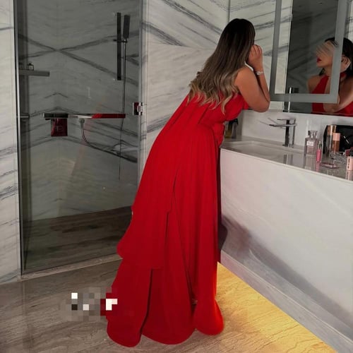 فستان سهره احمر