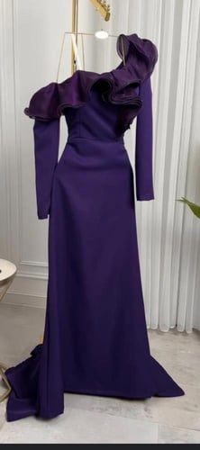 فستان سهره كحلي