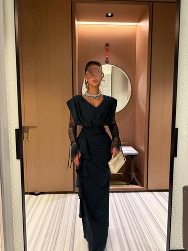 فستان سهره اسود