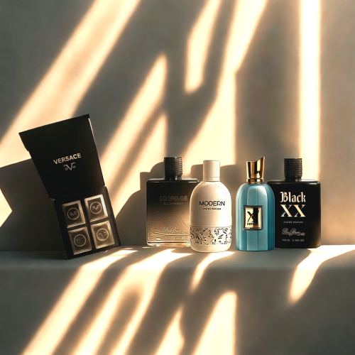 بكيج العيد (4 عطور + 4 عدسات هدية)