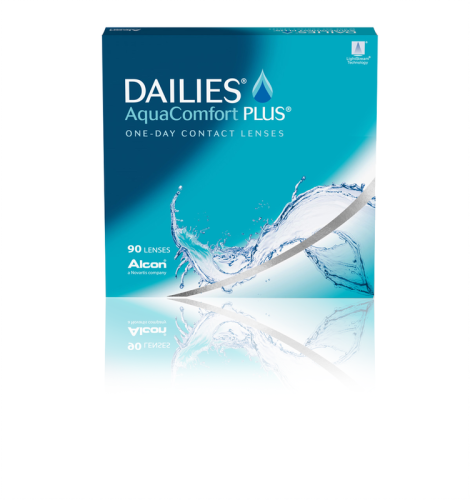 ديليز أكوا كمفورت - عبوة من 90 عدسة