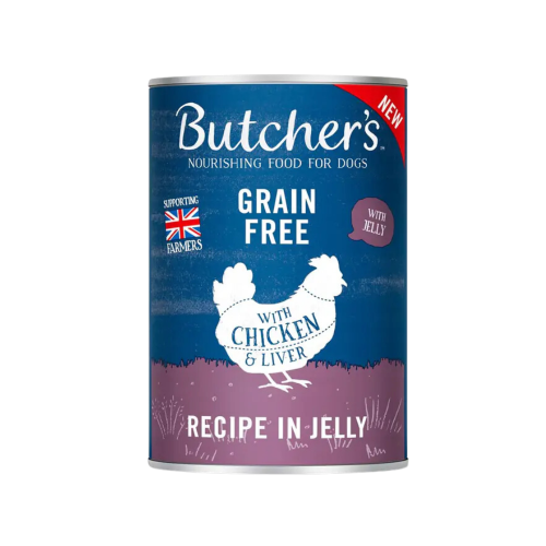 بوتشرز أوريجينال دجاج في المرق للكلاب – 400 جم