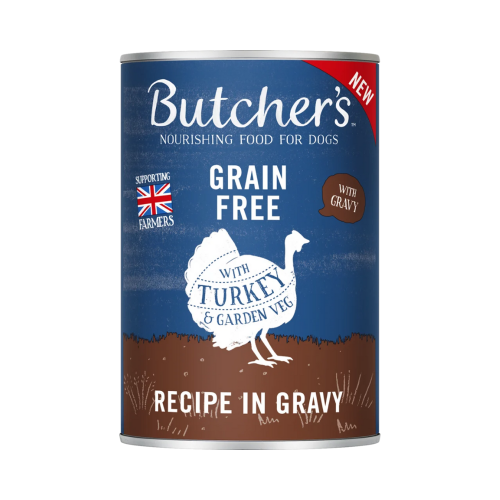 بوتشرز أوريجينال ديك رومي في المرق للكلاب – 400 جم