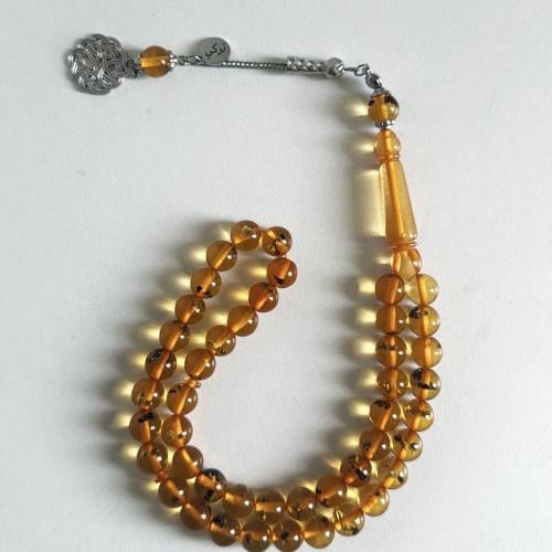 مسباح اصفر شفاف