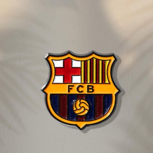 استيكر جوال معدني بتصميم برشلونة