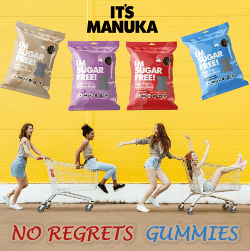 حلوى الدب خالية من السكر كولا 50 جم