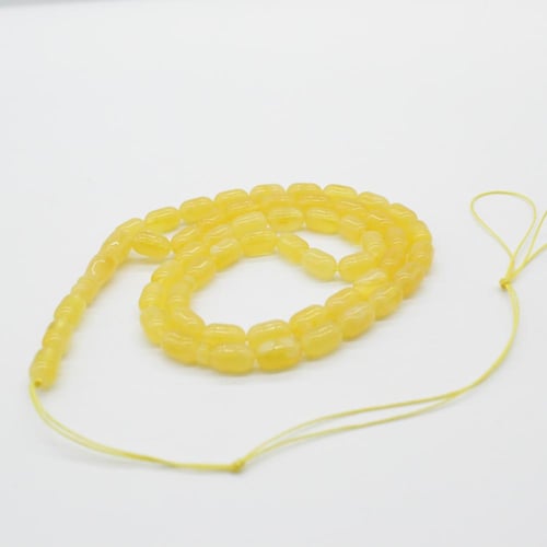 سبحة كهرمان بولندي طبيعي صنوبري مع شهادة