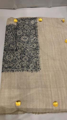 شال فل ترمه نقش بشمينا