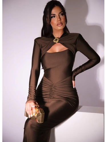 فستان اتيق للمناسبات