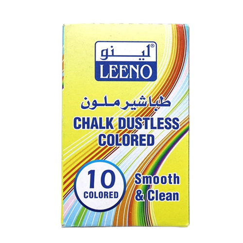 طباشير لينو 10 حبات ملون