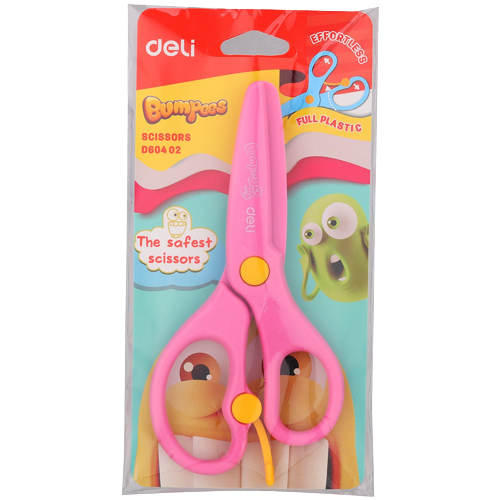 مقص بلاستيك ديلي امن منوع 13سم 60402