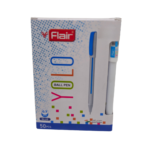 قلم حبر جاف فلير يولو ازرق