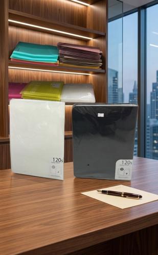 ملف جيوب امكو اسود وابيض 60جيب