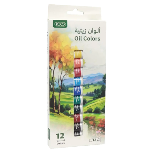 الوان زيتية - 12 لون 12 ملي