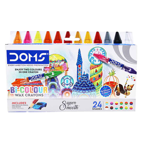 الوان شمع 24 لون جامبو