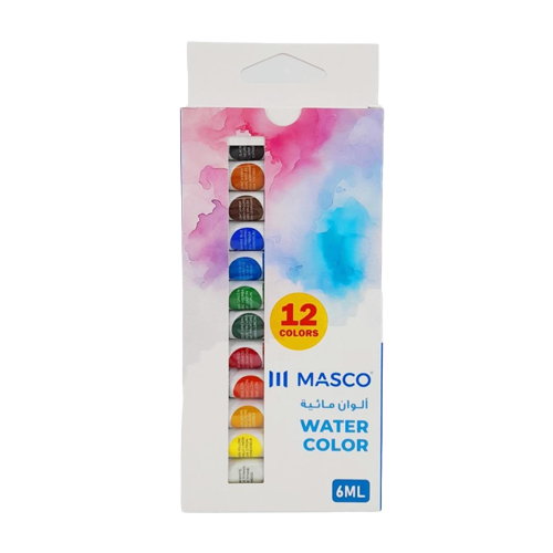 الوان مائية - 12 لون 6 ملي