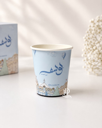 12 كوب ورقي