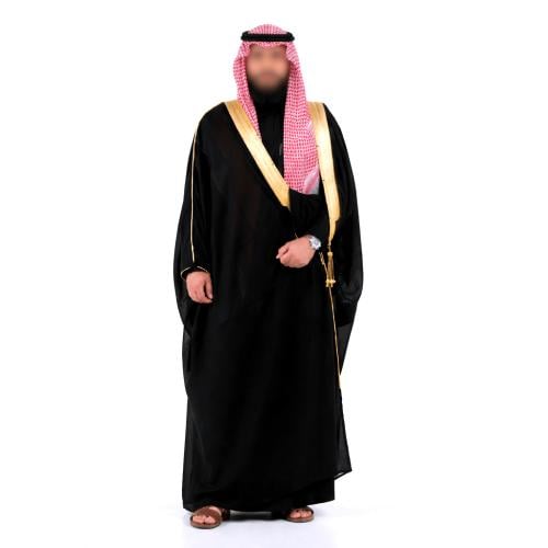 Black and white spring royal cloak, black Zari, free fabric, Japanese