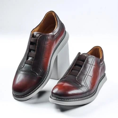 حذاء رسمي رجالي مريح جلد طبيعي |Men's Comfortable Leather Dress shoes