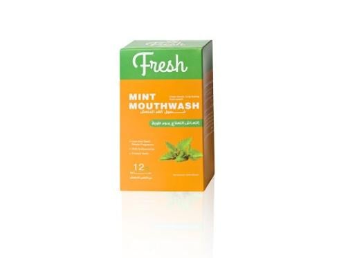 Fresh - Minty Fresh Mouthwash 20 sachets / 10 ml