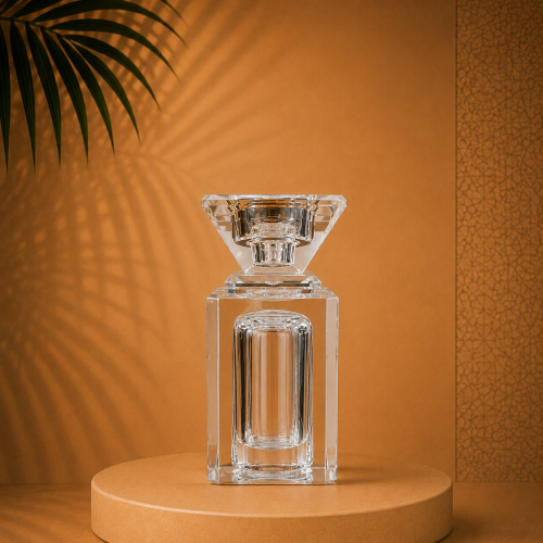 Crystal incense holder