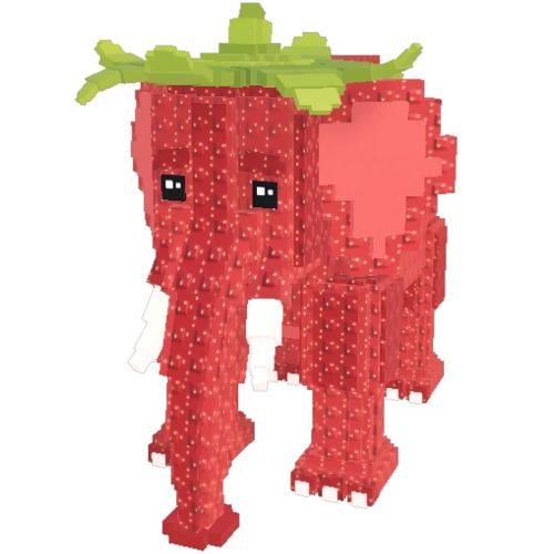 Strawberry elephant - فيل الفراولة