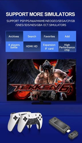 جهاز العاب الطيبين المطور Game stick X9 Pro