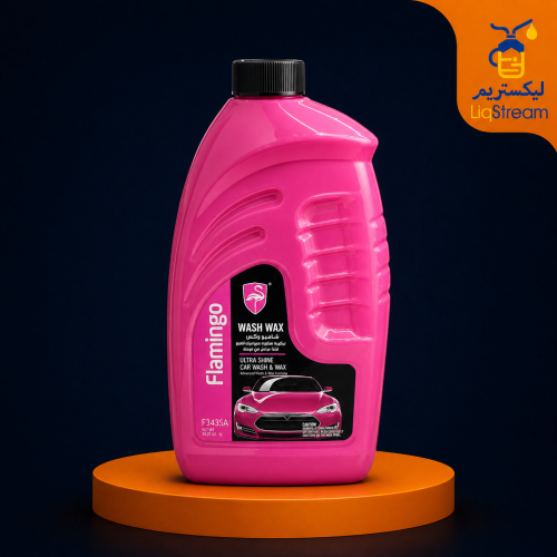 Car wash and polish shampoo Flamingo Wash & Wax Fl...