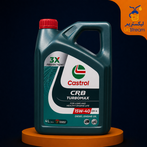 Castrol CRB Turbomax Diesel Engine Oil 15W-40 (4 l...