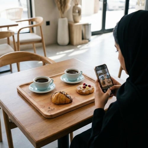 صينيه مستطيل 40*30 سم من الزان